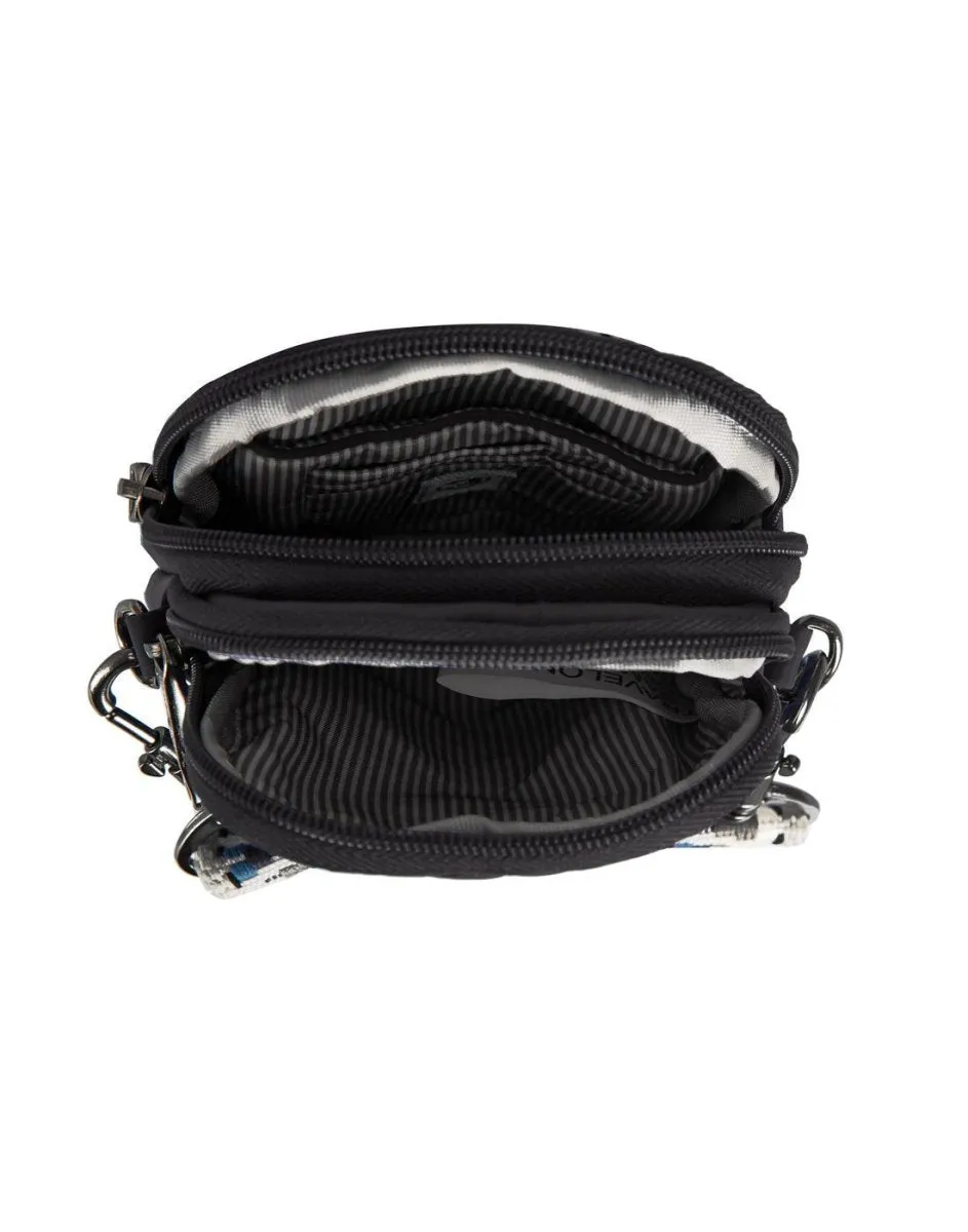 Travelon Boho Anti-Theft 2 Compartment Phone Crossbody - FINAL SALE