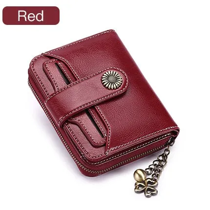 Trend Wallet Female Women Wallet Short Wallet Quality Coin Purse Women Button Purse Quality Flower Hardware 5185H-75