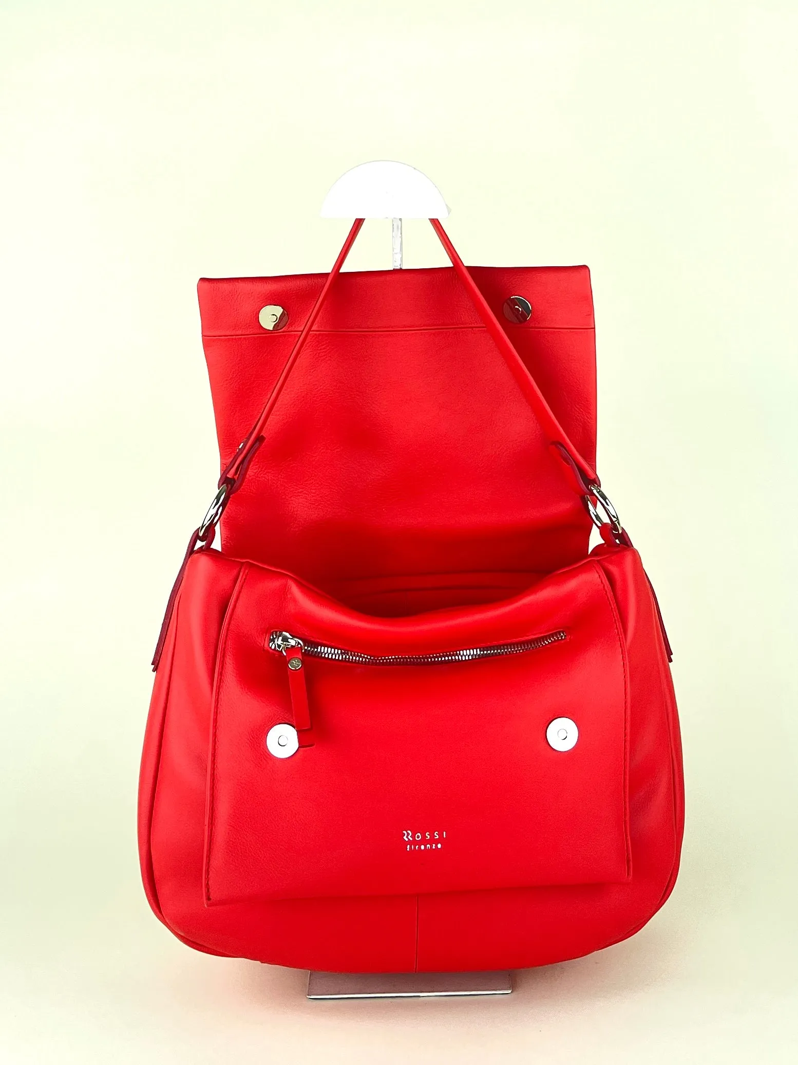 Ultrasmooth Calfskin Multi Compartment Shoulder Bag