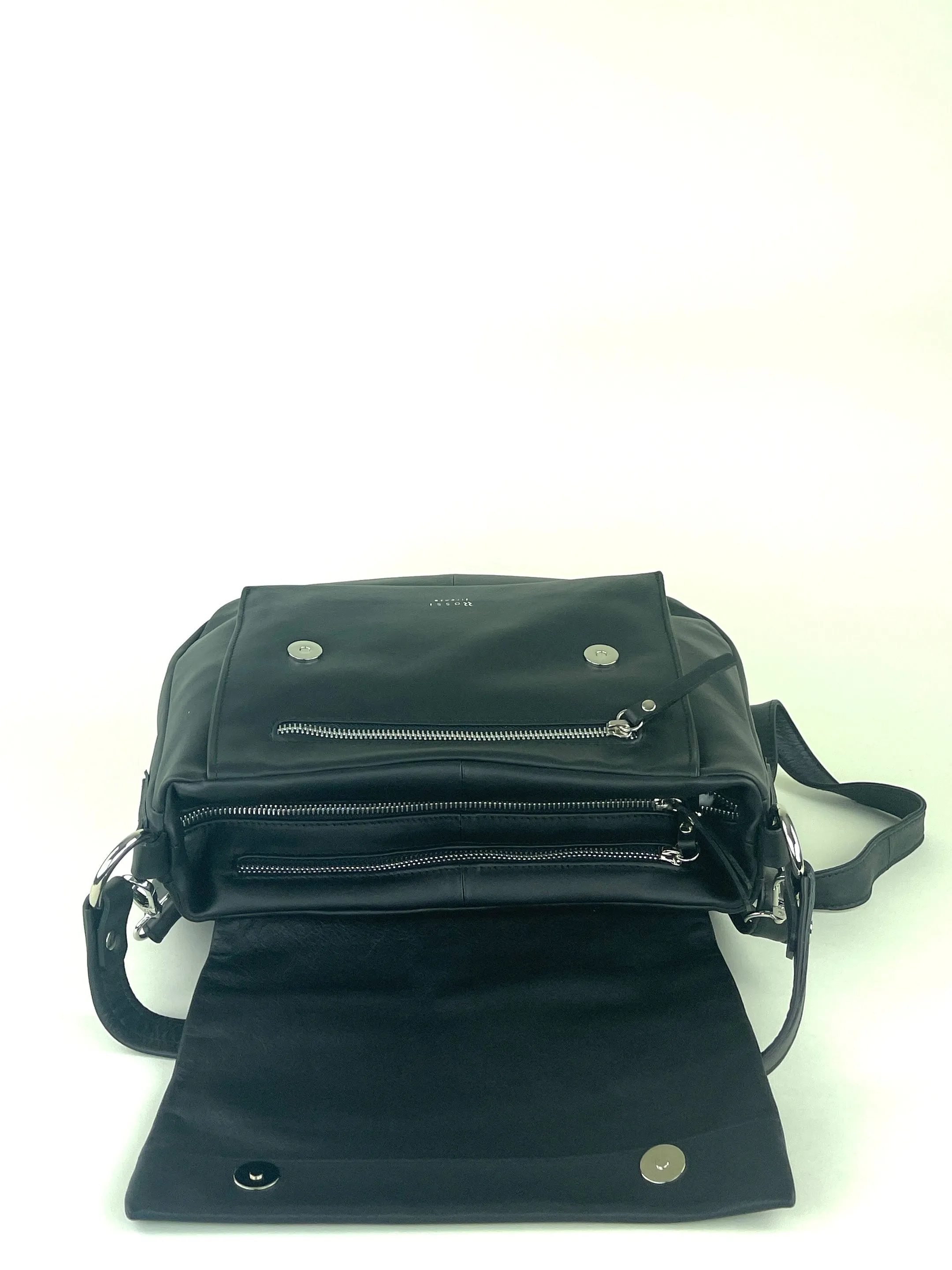 Ultrasmooth Calfskin Multi Compartment Shoulder Bag