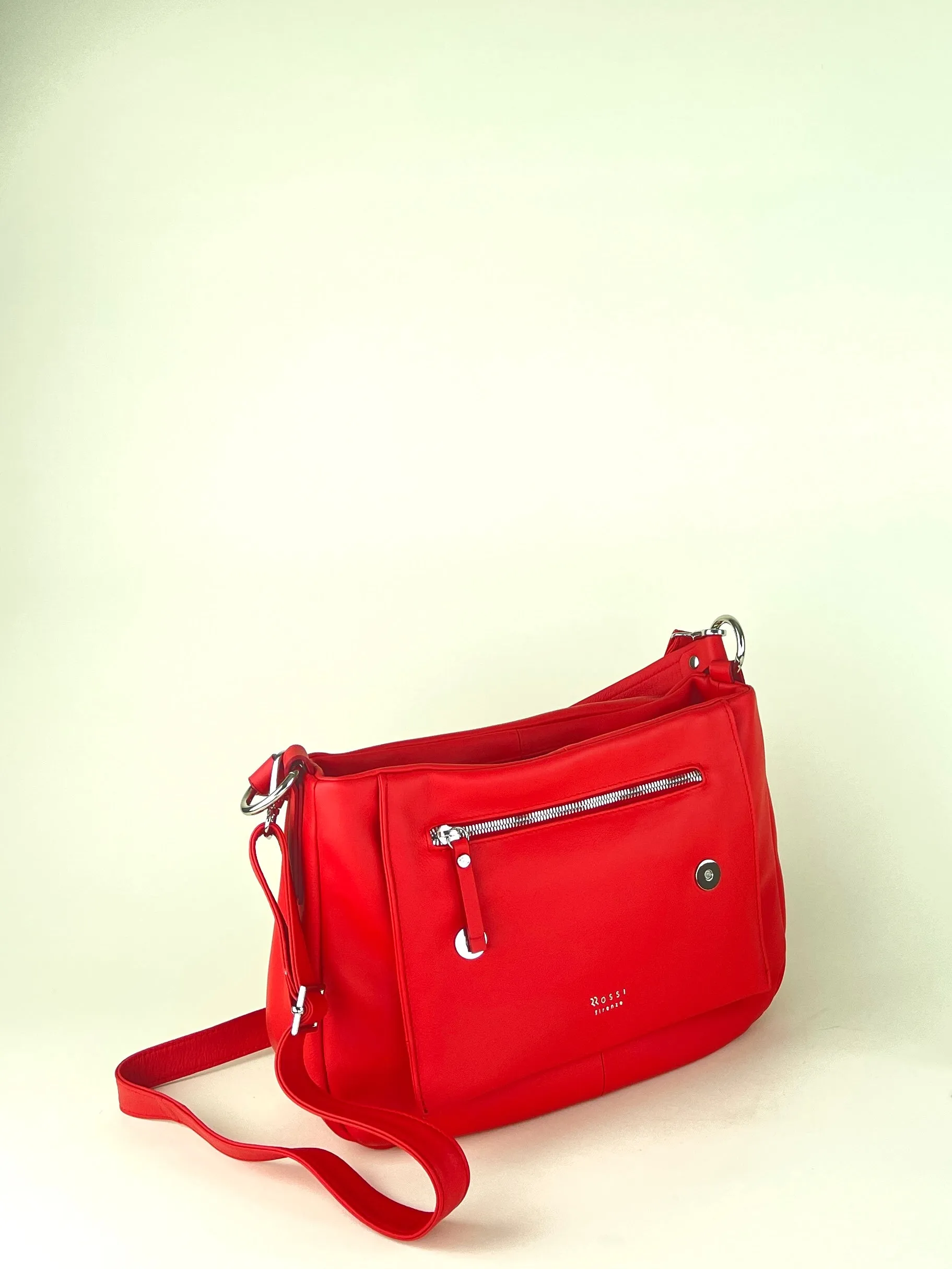 Ultrasmooth Calfskin Multi Compartment Shoulder Bag