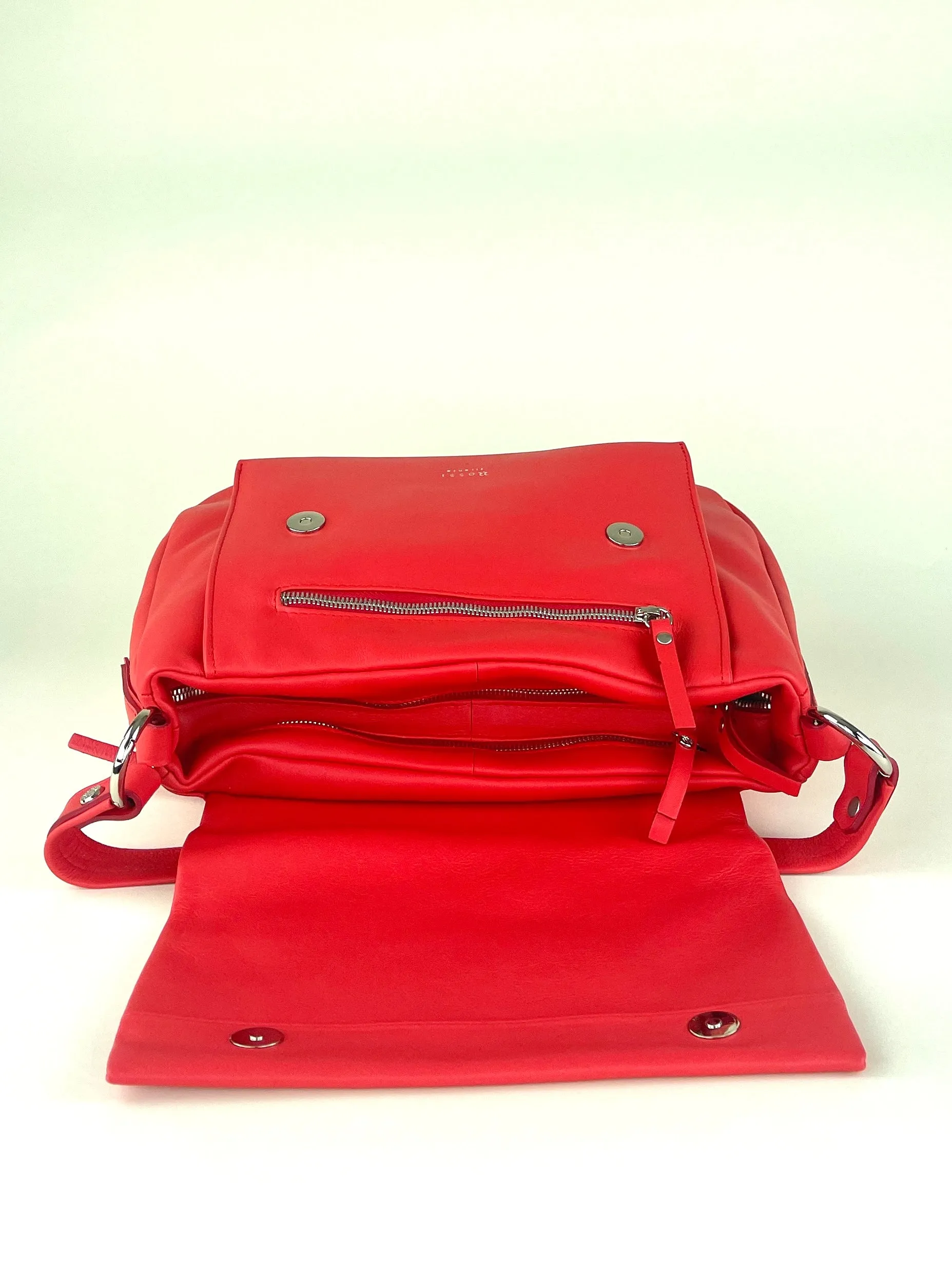 Ultrasmooth Calfskin Multi Compartment Shoulder Bag