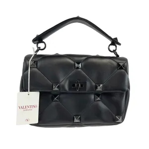 Valentino Garavani - NEW Large Lambskin Leather w/ Roman Studs - Shoulder Bag