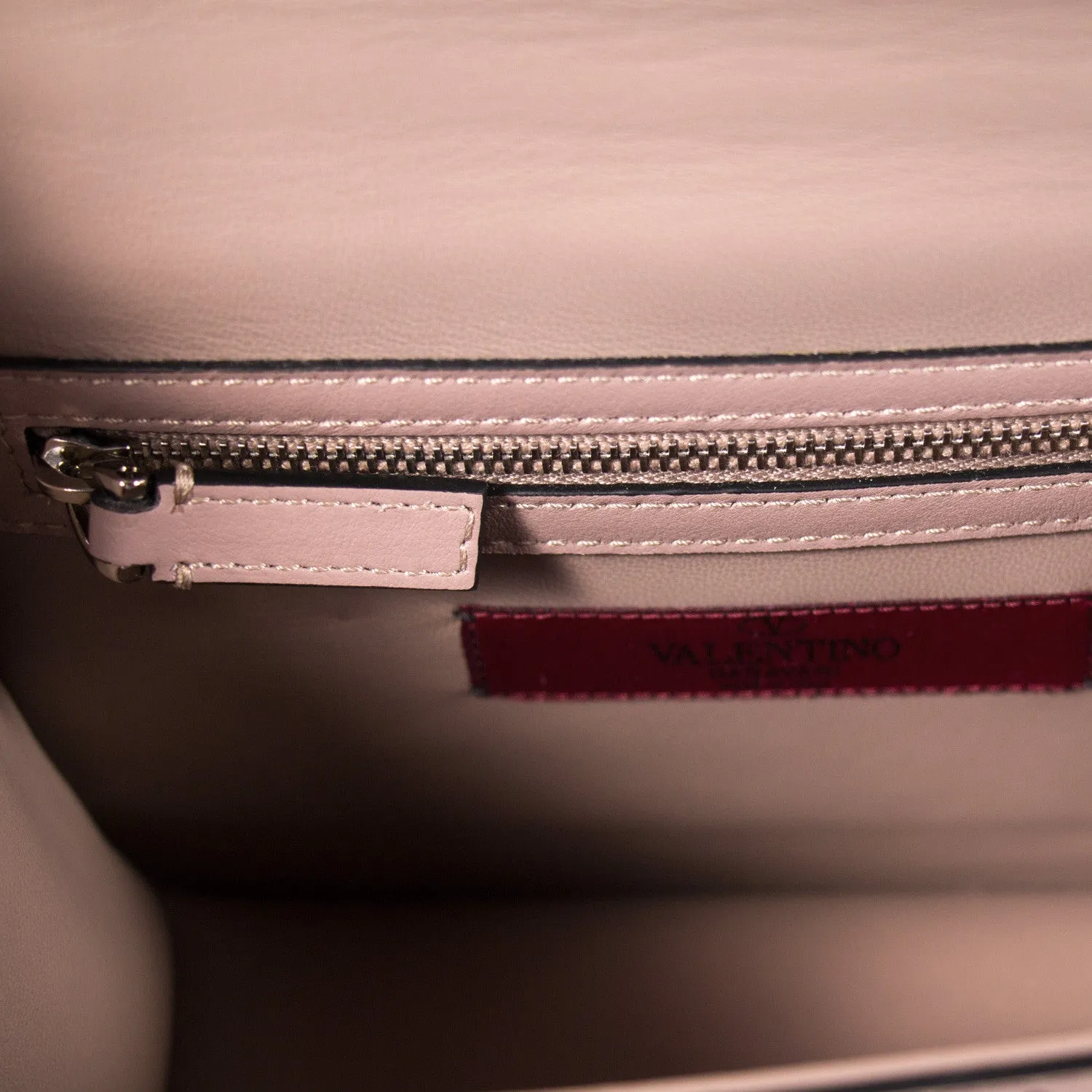 Valentino Glam Lock Rockstud Shoulder Bag