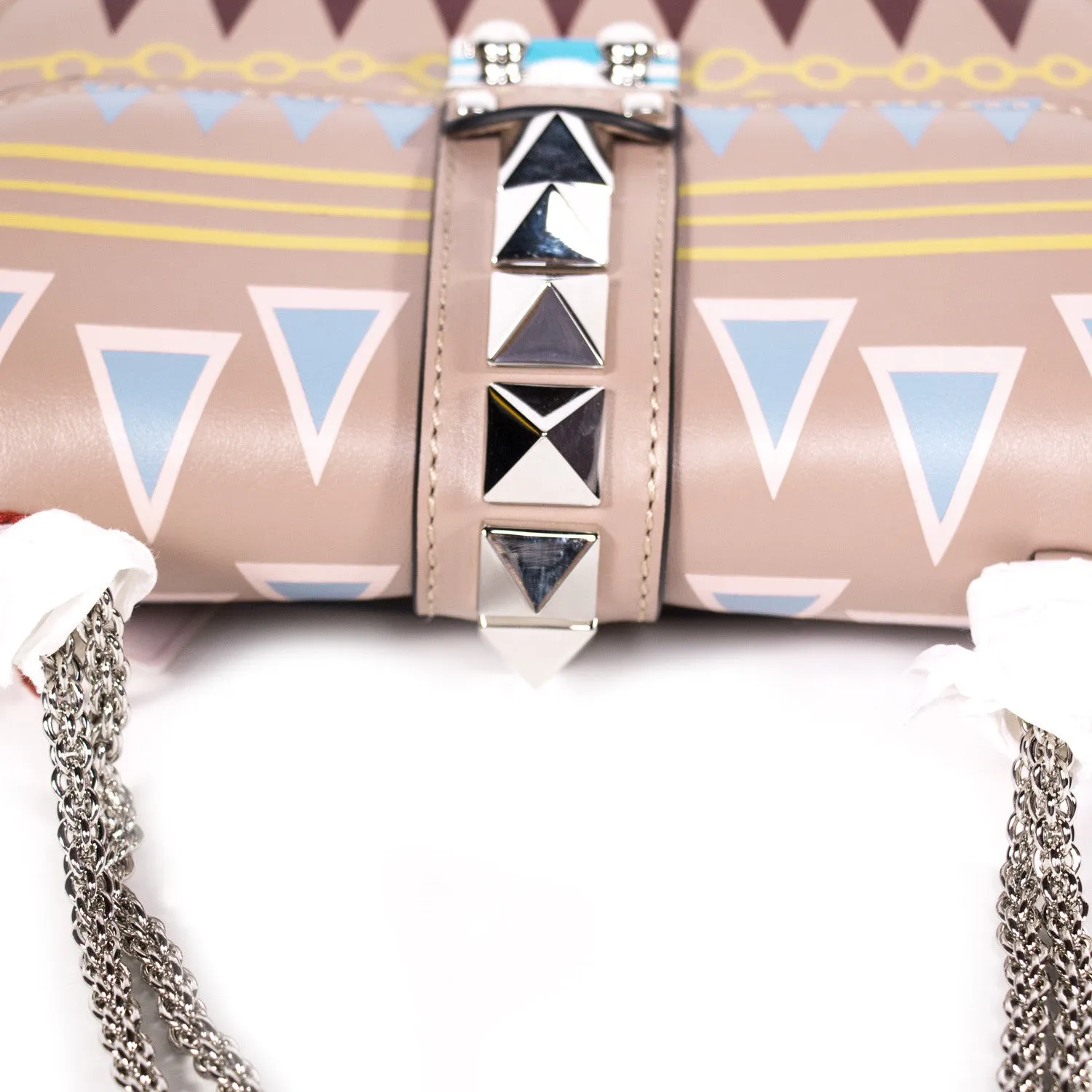 Valentino Glam Lock Rockstud Shoulder Bag