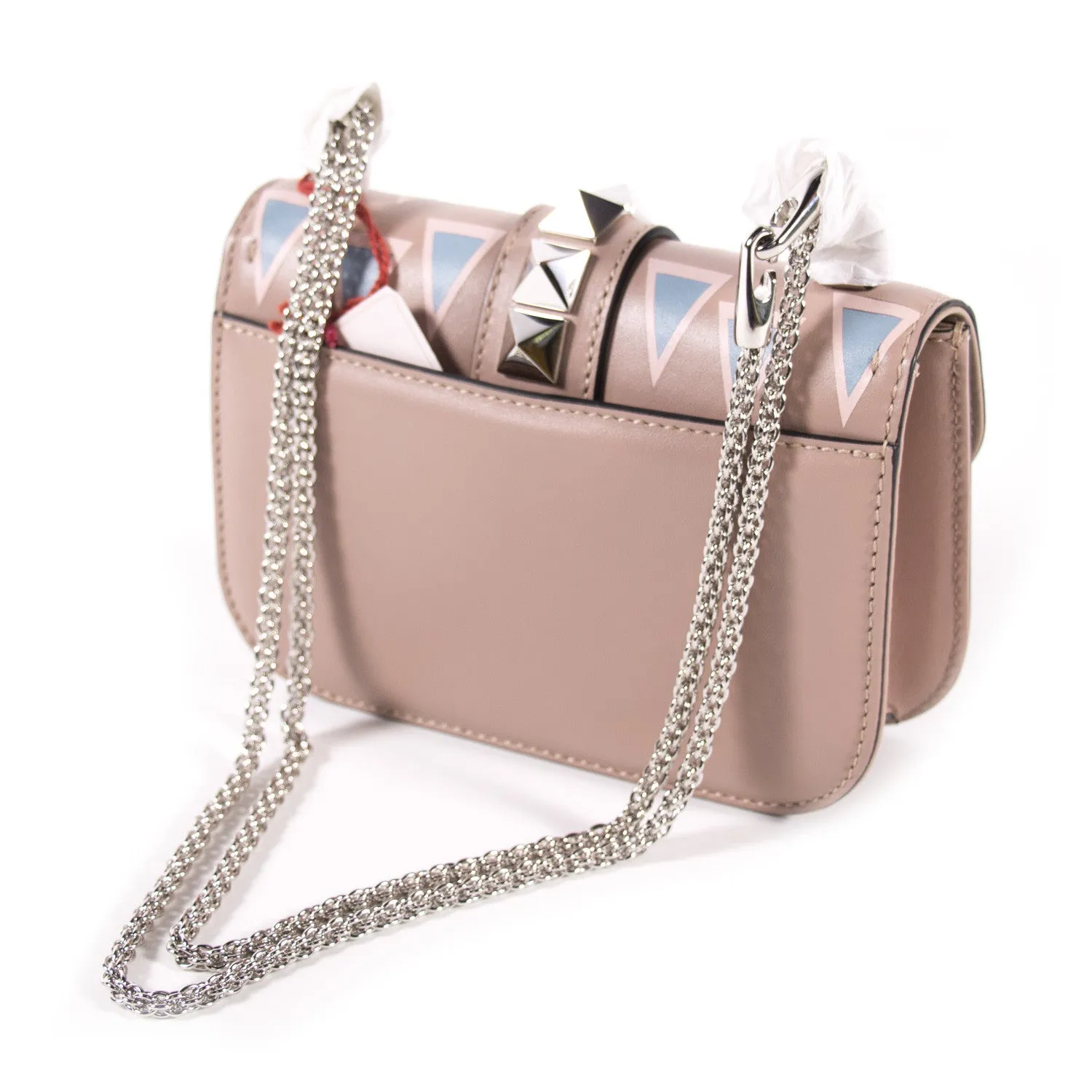 Valentino Glam Lock Rockstud Shoulder Bag