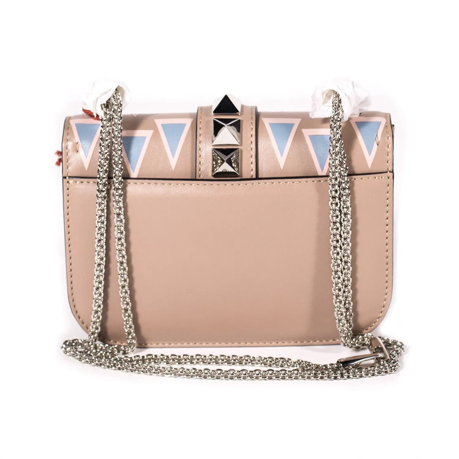 Valentino Glam Lock Rockstud Shoulder Bag