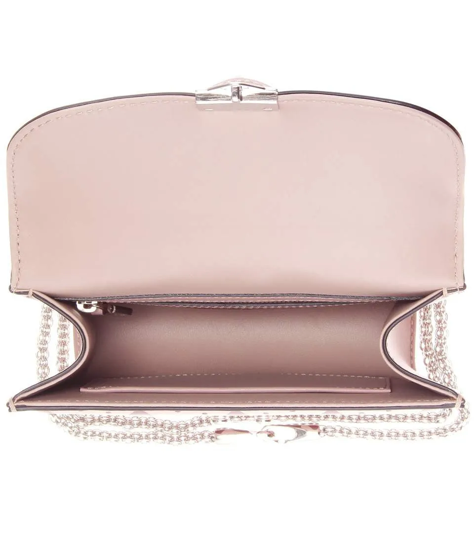 Valentino Glam Lock Rockstud Shoulder Bag