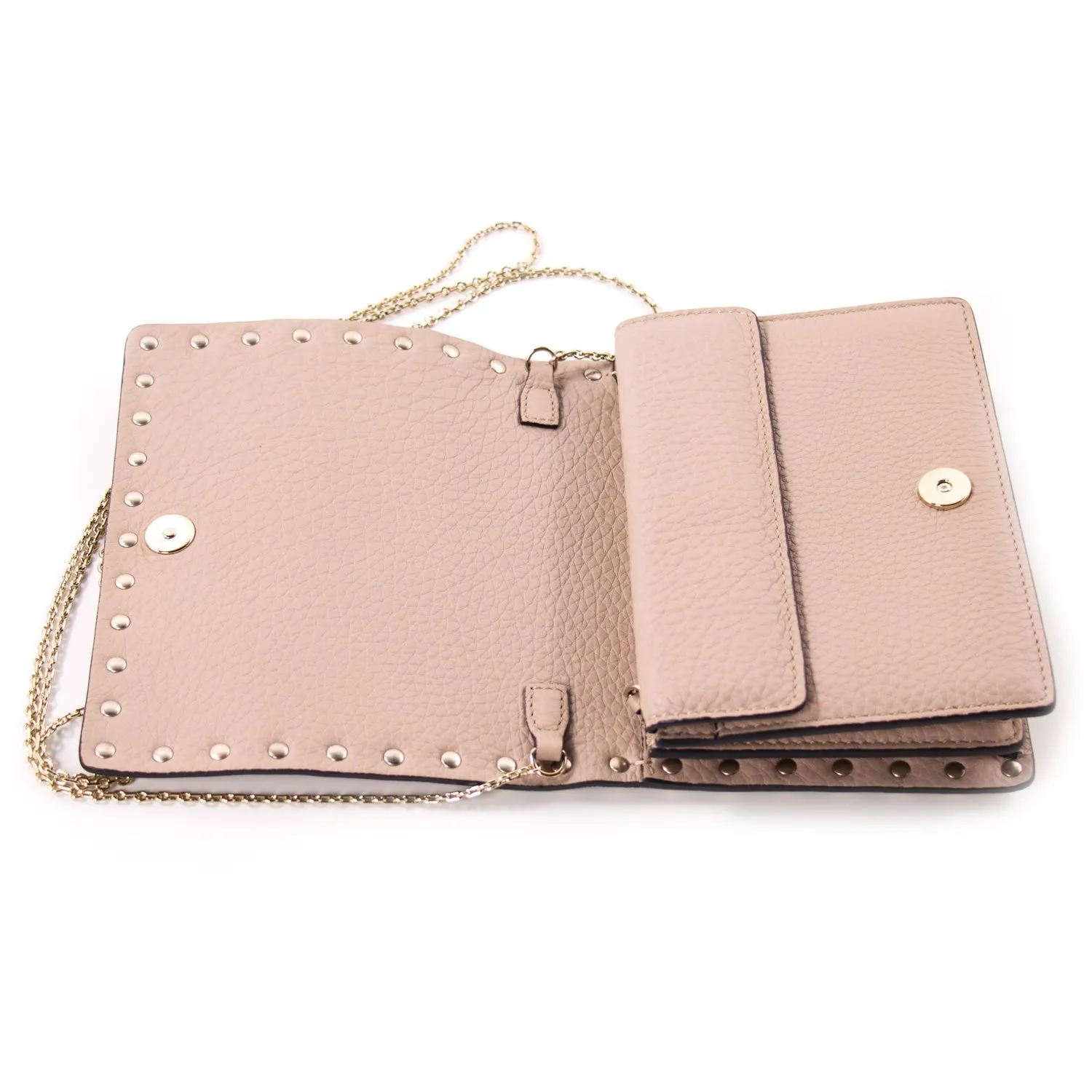 Valentino Mini Rockstud Chain Shoulder Bag