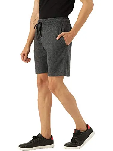 Veirdo Men's Sports Shorts (SHT_99_ANTHRA_L_Anthra _Large)