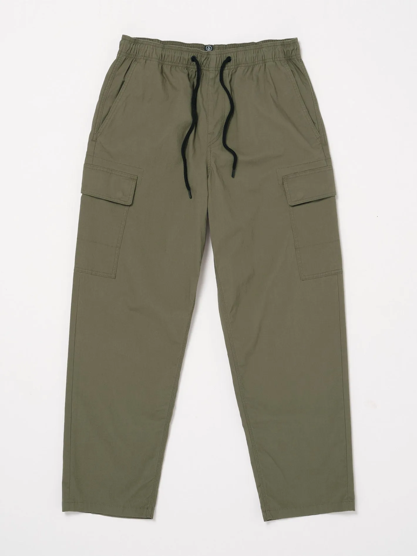 VOLCOM Billow tapered elastic waist cargo pants - Wintermoss