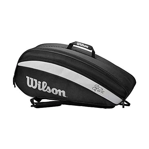 WILSON Racket Bag WR8005701001 RF Team 6 Pack Black
