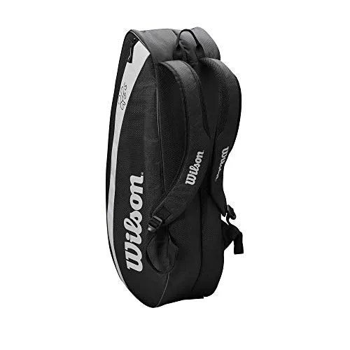 WILSON Racket Bag WR8005701001 RF Team 6 Pack Black