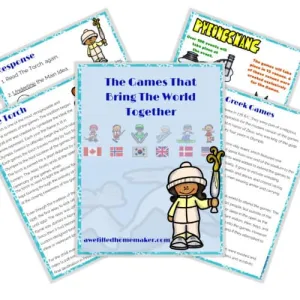 Winter Olympics Unit Study