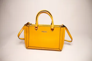 Yellow handbag