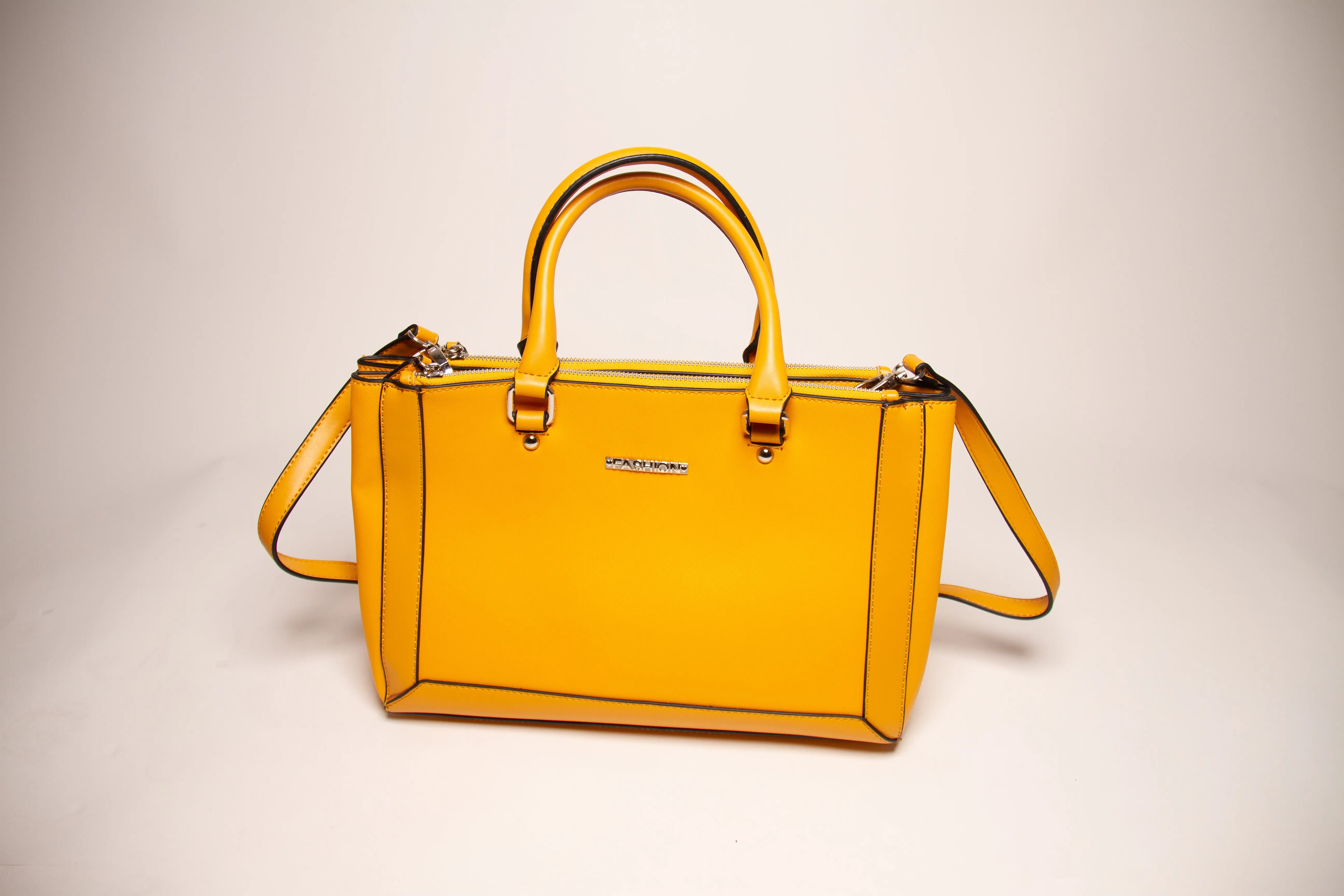 Yellow handbag