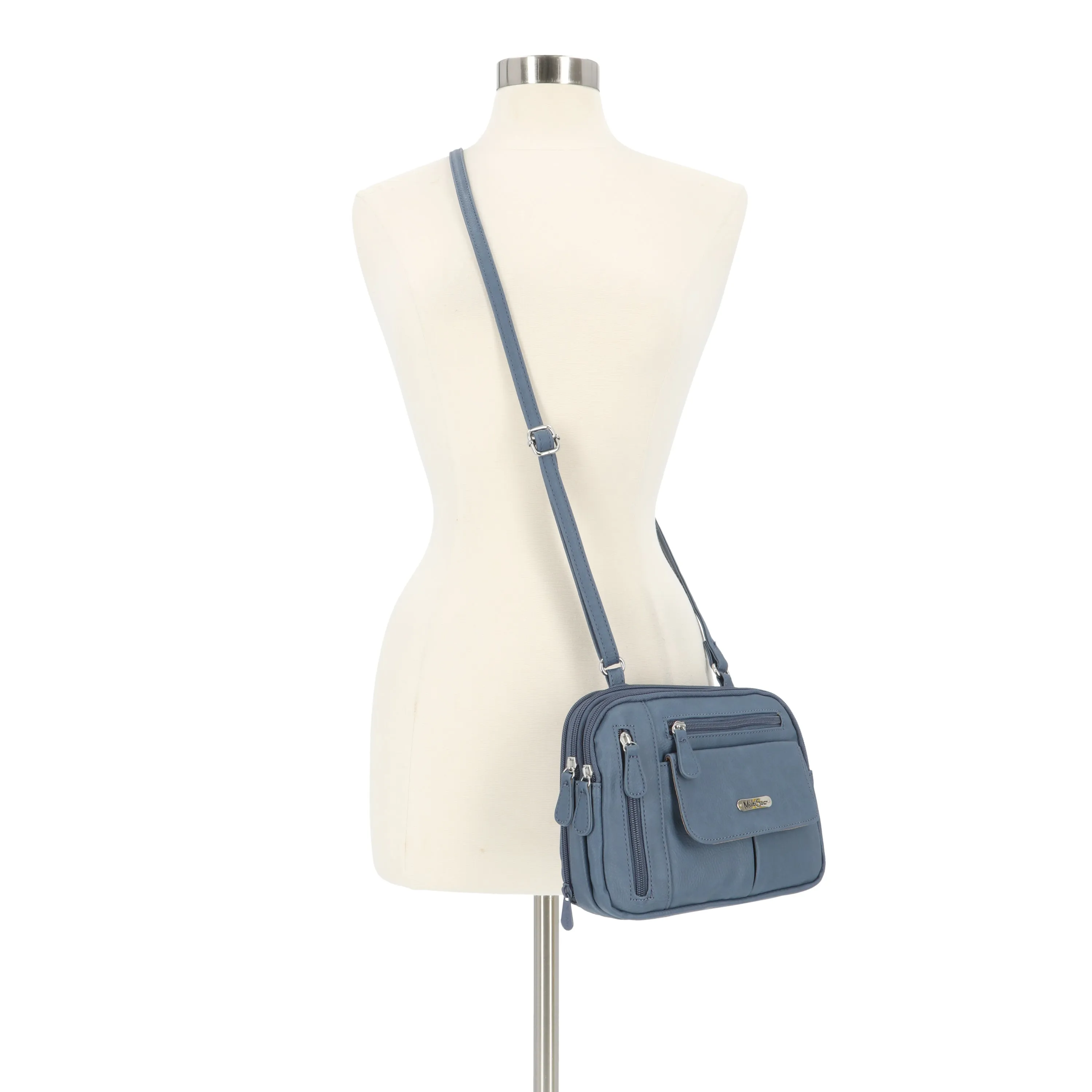 Zippy Triple Compartment Crossbody Bag 🧼